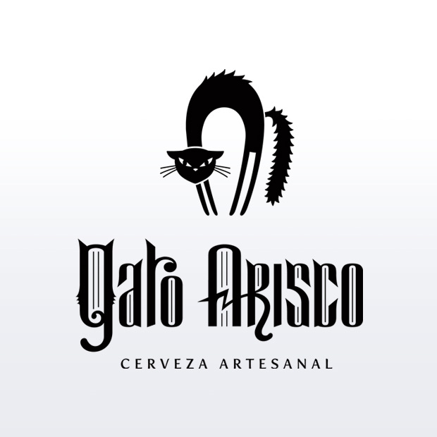 Diseño de logo para Gato Arisco (cerveza artesanal)